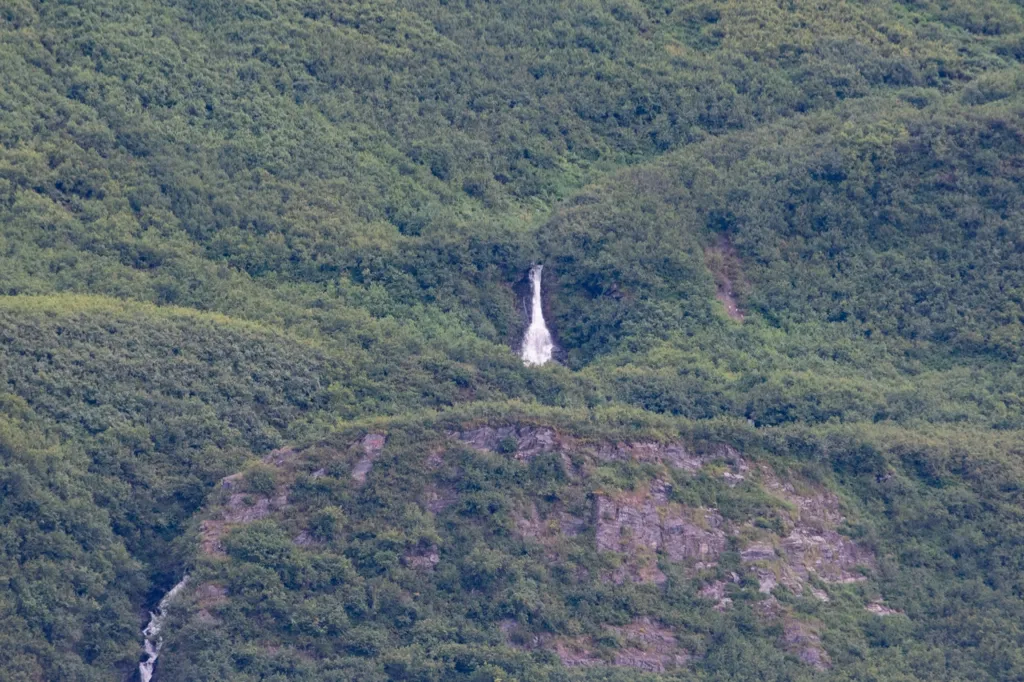 Photo of Mineral Creek Waterfall - zoomed in