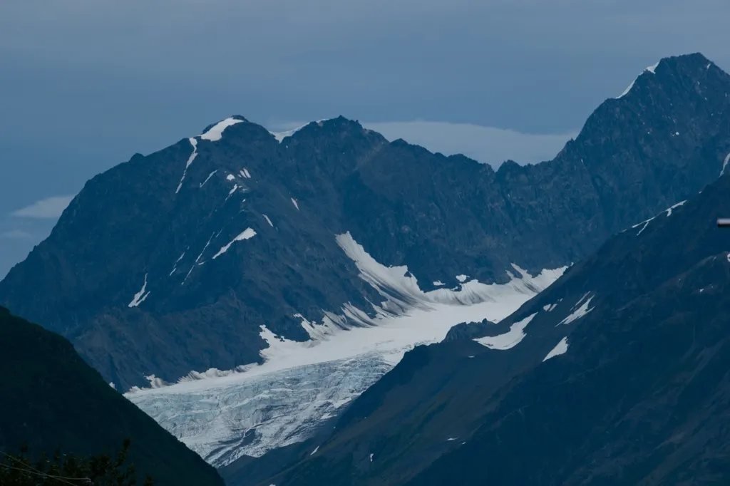 Photo of possibly Worthington Glacier, Valdez