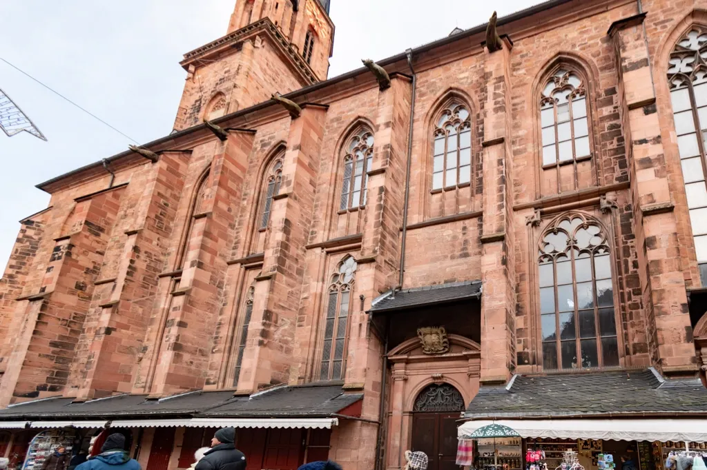 Image of Church that used to be split in two for Catholics and Protestants