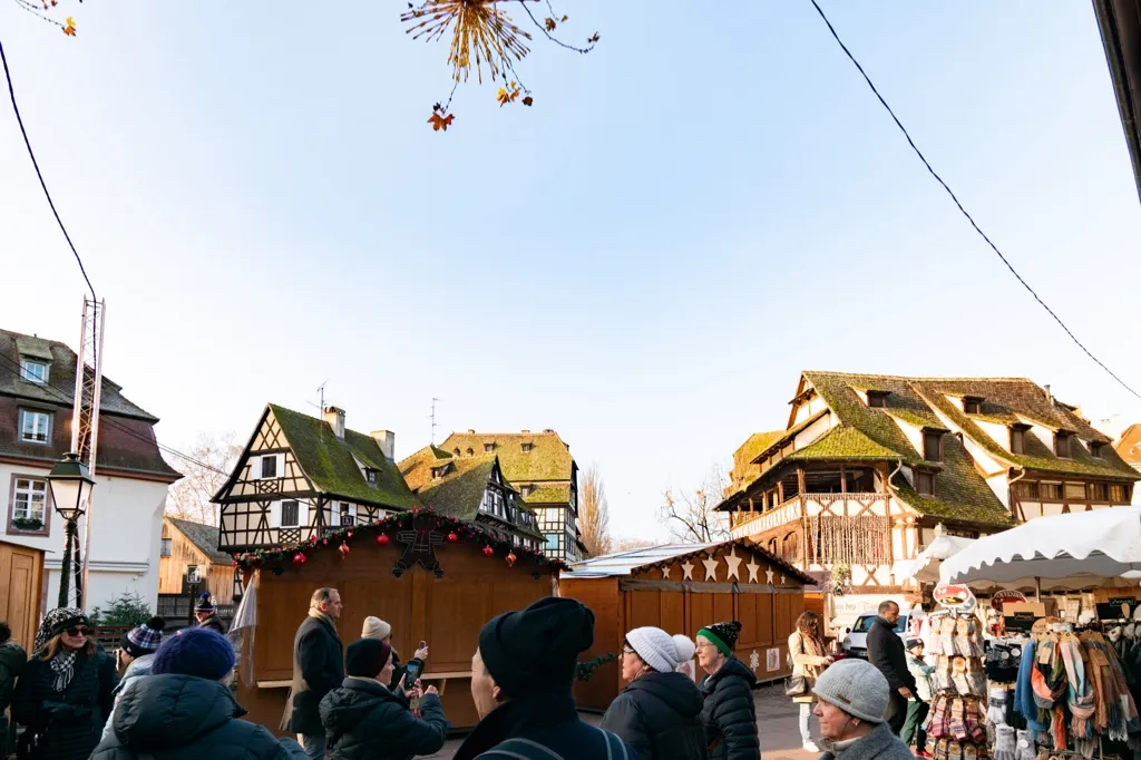 Photo of a different Christmas Market in an older part of town