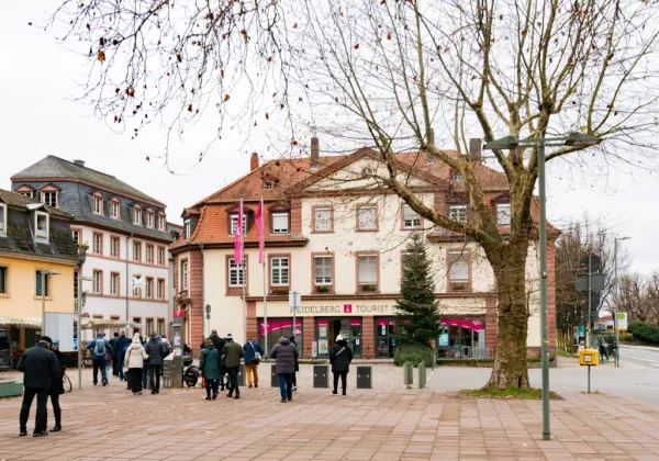 Photo of the start of Heidelberg walking tour